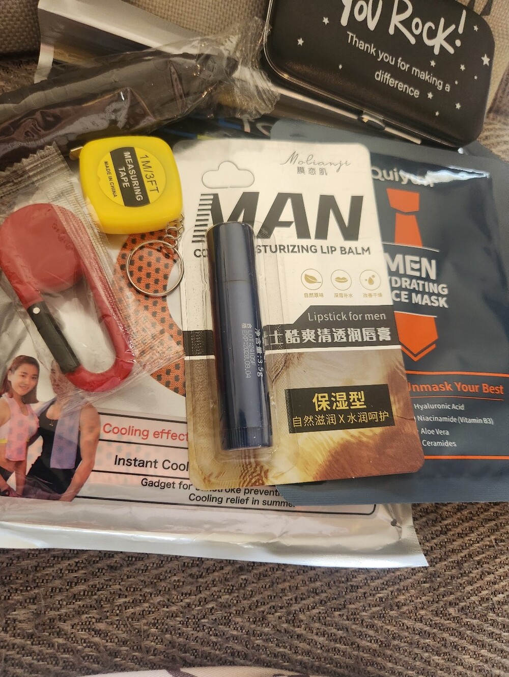 STUFFEDHandsome Guy Kit Zipper Pouch Toiletry Bag - Picture 3 of 6